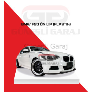 Bmw F20 Ön Lip (Plastik) Piano Black - Boyalı