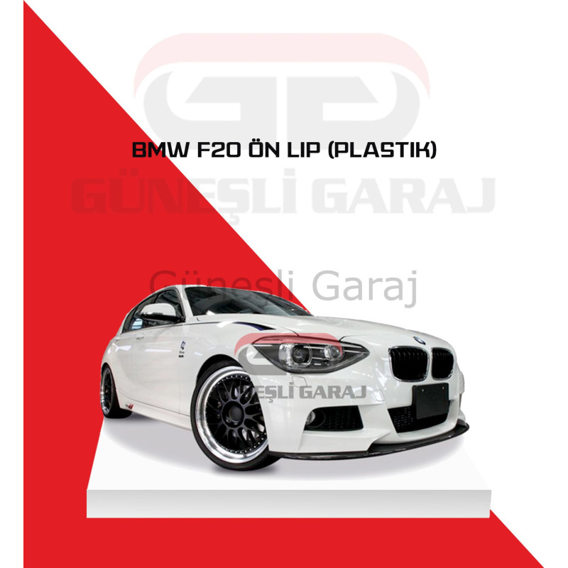Bmw F20 M-Tech Ön Lip (Plastik) Piano Black - Boyalı