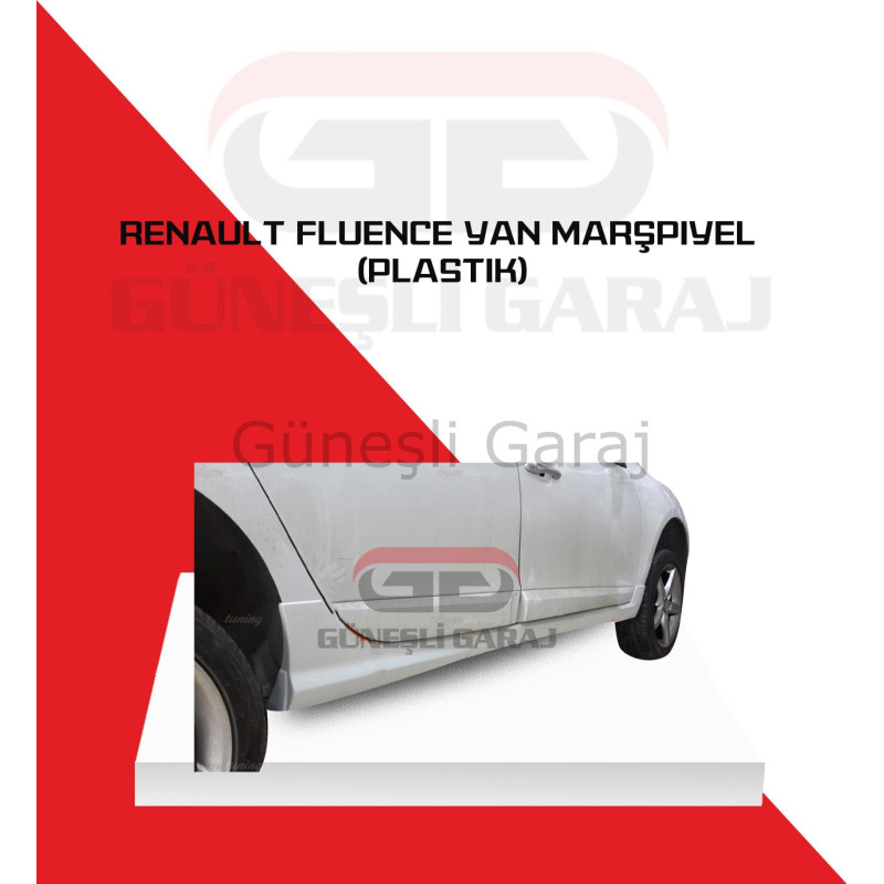 Renault Fluence Yan Marşpiyel (Plastik) Boyalı