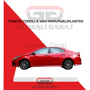 Toyota Corolla Yan Marşpiyel(Plastik) Boyalı