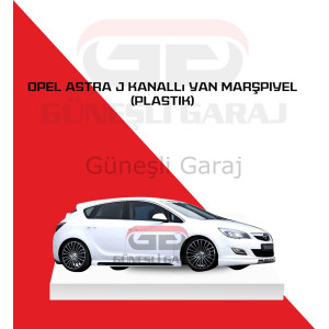Opel Astra J Kanallı Yan Marşpiyel (Plastik) Boyalı