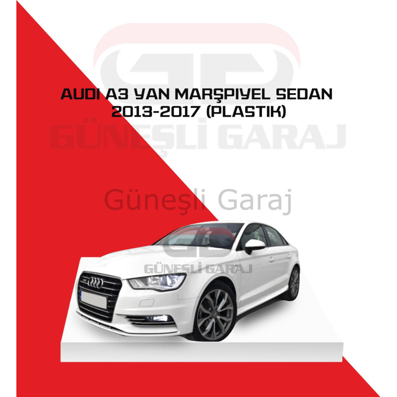 Audi A3 Yan Marşpiyel Sedan 2013-2017 (Plastik) Boyalı