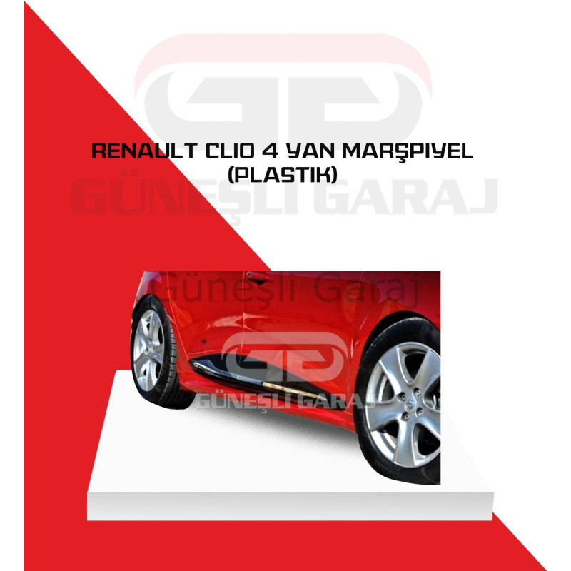 Renault Clio 4 Yan Marşpiyel (Plastik) Boyalı
