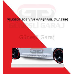 Peugeot 208 Yan Marşpiyel (Plastik) Boyalı