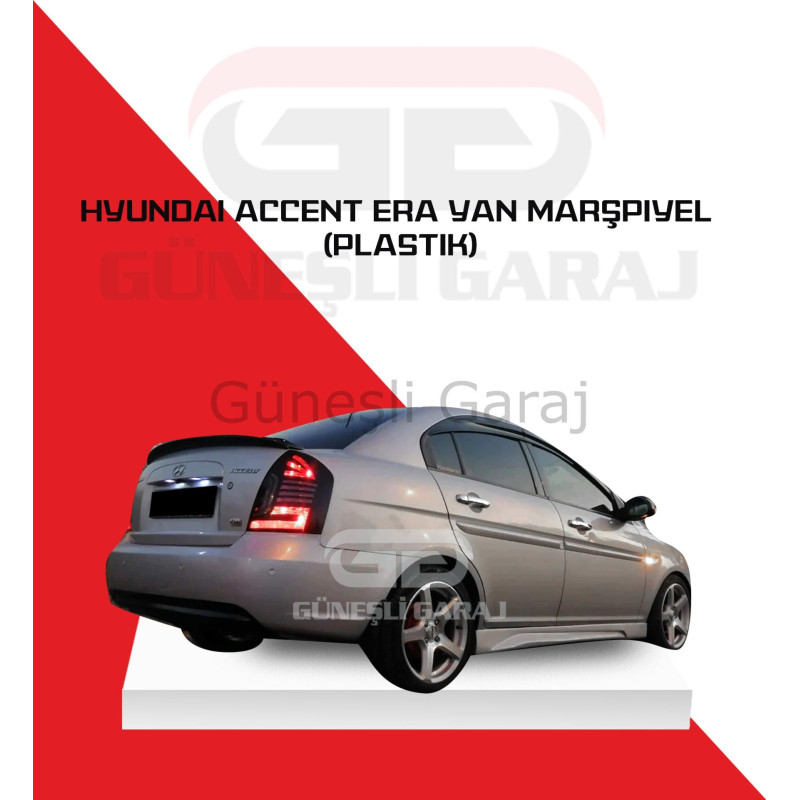Hyundai Accent Era Yan Marşpiyel (Plastik) Boyalı