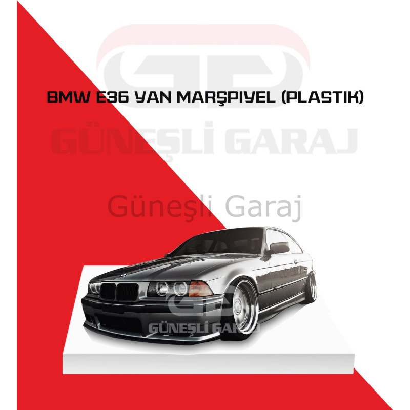 Bmw E36 Yan Marşpiyel (Plastik) Boyalı