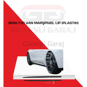 Bmw F10 Yan Marşpiyel Lip (Plastik) Piano Black - Boyalı
