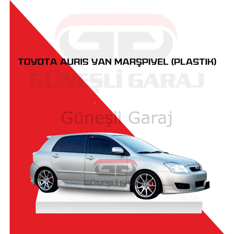 Toyota Auris Aero Yan Marşpiyel 2006 - (Plastik) Boyalı