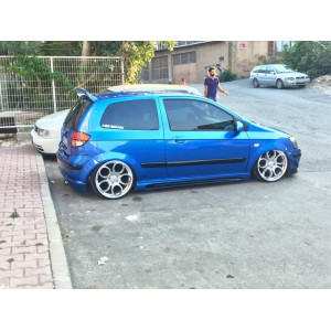 Hyundai Getz Yan Marşpiyel (Plastik) Boyalı