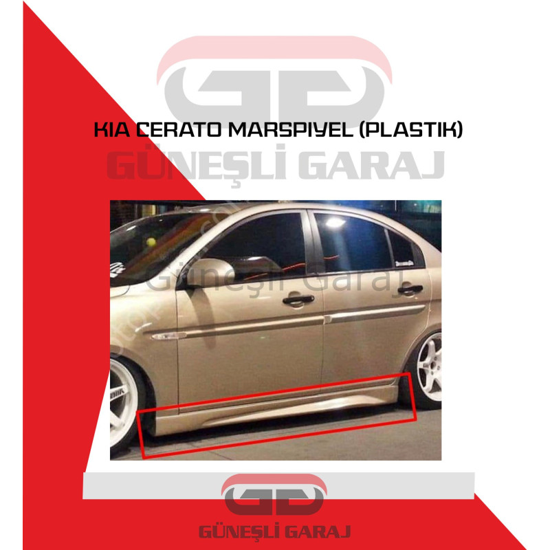 Kia Cerato Marşpiyel (Plastik) Boyalı