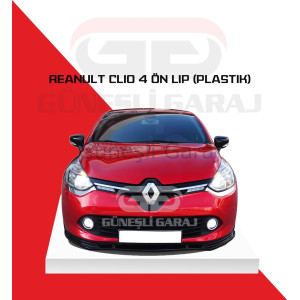 Renault Clio 5.5 2024+ Sonrası Ön Lip (Plastik) (Piano Black Boyalı) Piano Black - Boyalı