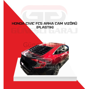 Honda Civic Fd6 Arka Cam Vizörü (Plastik) (1 adet için birim fiyatı= 3.000₺ ) (10 ve üzeri için birim fiyatı 2.500₺) Piano Black - Boyalı