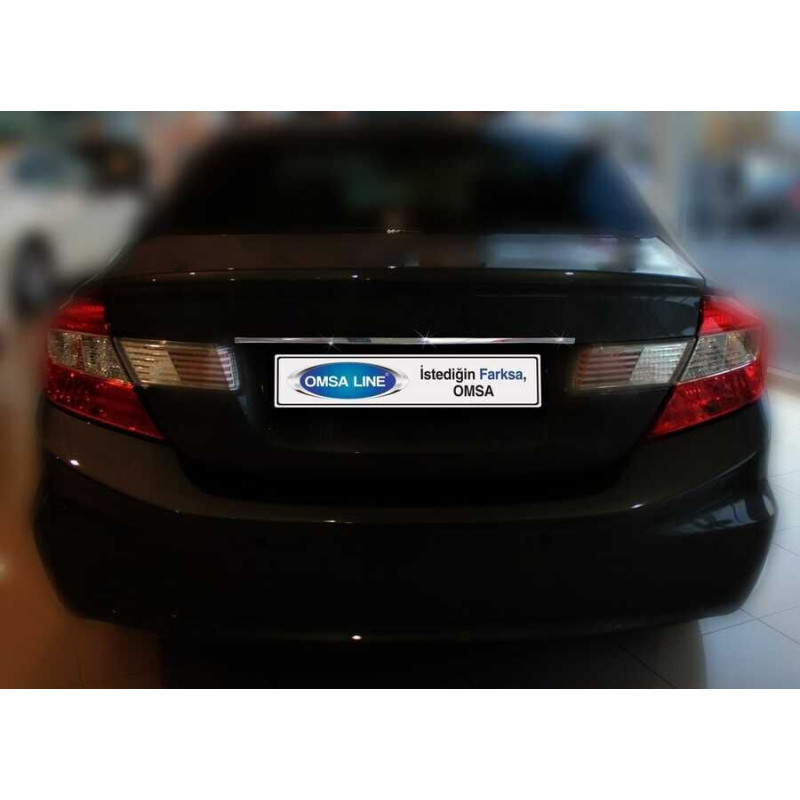 OMSA Honda Civic FB7 Krom Bagaj Çıtası 2012-2016 Arası