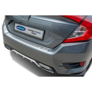 OMSA Honda Civic FC5 Krom Arka Tampon Eşiği Taşlı 2016-2021 Arası