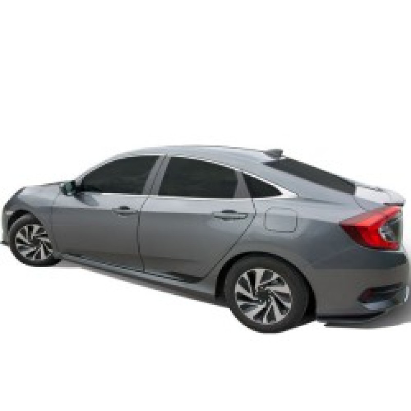 OMSA Honda Civic FC5 SD Krom Cam Alt Çıtası 8 Parça 2016-2021 Arası