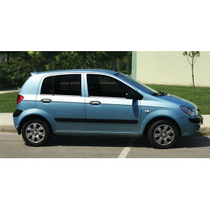 OMSA Hyundai Getz HB Krom Cam Alt Çıtası 6 Parça 2002-2011 Arası