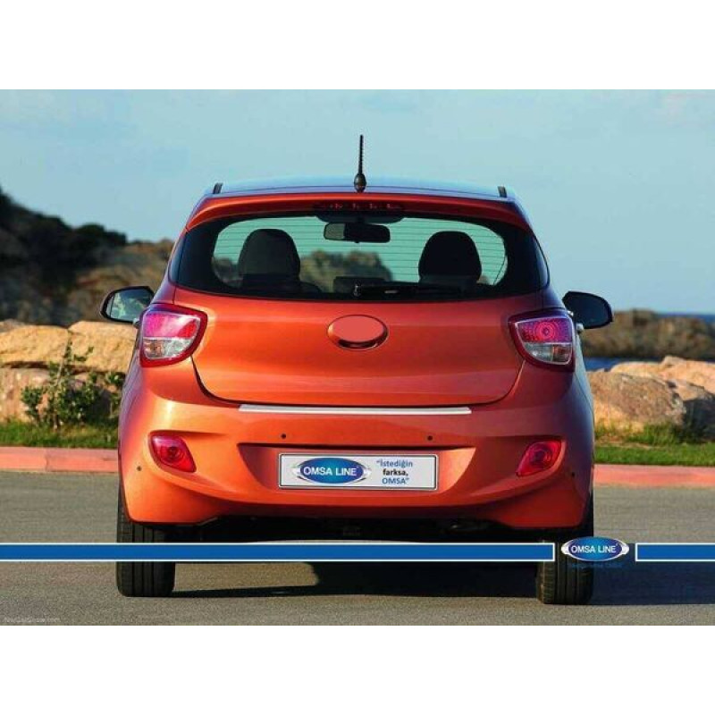 OMSA Hyundai i10 Krom Arka Tampon Eşiği 2013 ve Sonrası