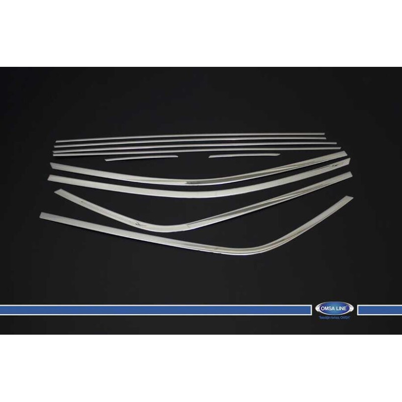 OMSA Hyundai İ20 Krom HB Cam Çerçevesi 10 Parça 2014-2020 Arası