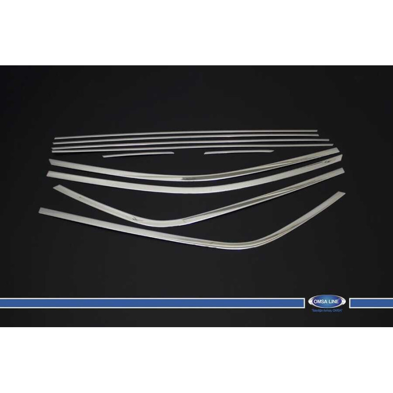 OMSA Hyundai İ20 Krom HB Cam Çerçevesi 10 Parça 2014-2020 Arası