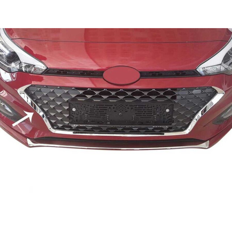 OMSA Hyundai İ20 Krom Ön Panjur Çerçevesi 3 Parça 2018-2020 Arası