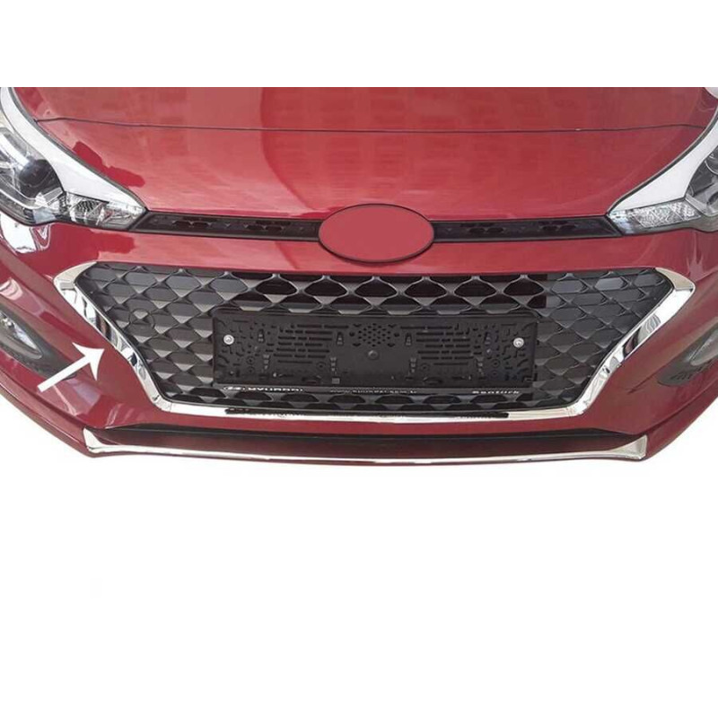OMSA Hyundai İ20 Krom Ön Panjur Çerçevesi 3 Parça 2018-2020 Arası