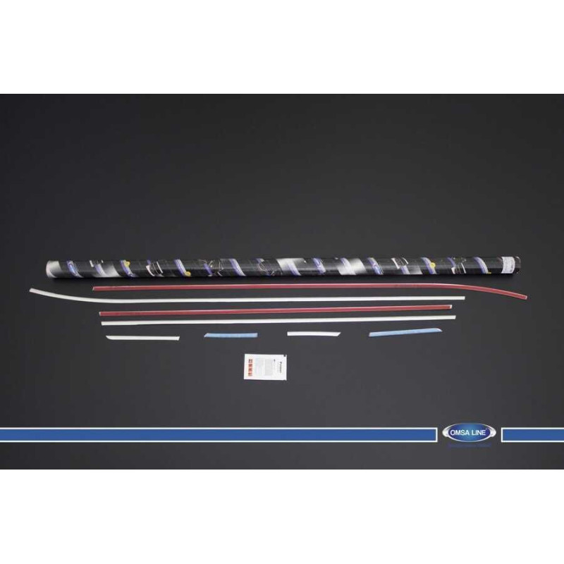 OMSA Hyundai i30 HB Krom Cam Alt Çıtası 8 Parça 2012-2016 Arası