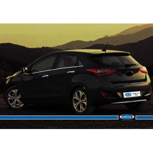 OMSA Hyundai i30 HB Krom Cam Alt Çıtası 8 Parça 2012-2016 Arası