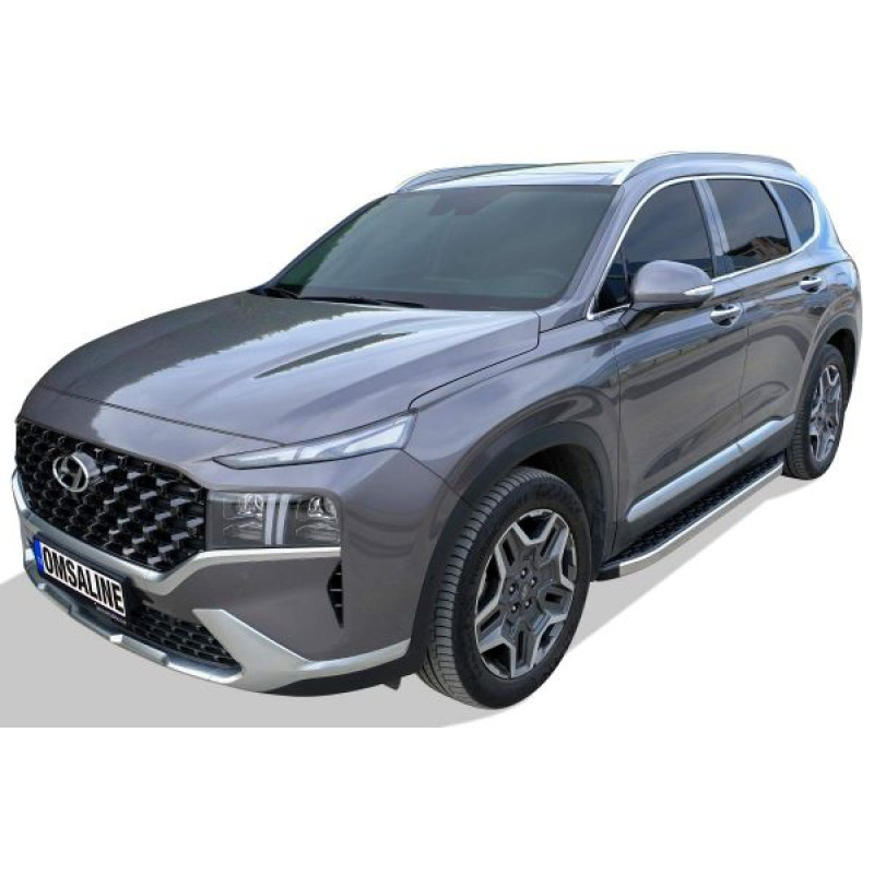 OMSA Hyundai Santa Fe Blackline Yan Basamak Krom 2019 ve Sonrası