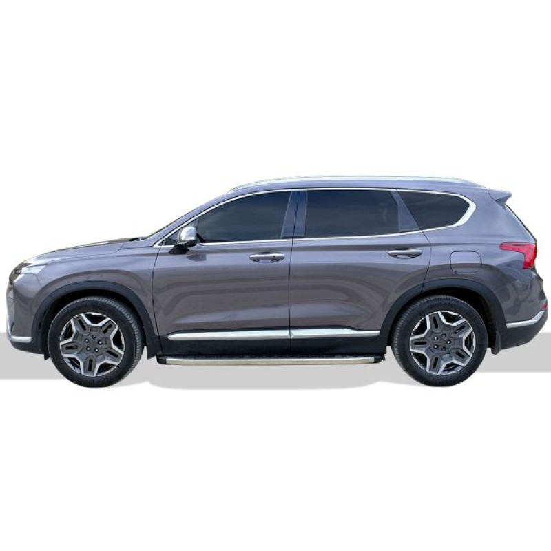 OMSA Hyundai Santa Fe Blackline Yan Basamak Krom 2019 ve Sonrası
