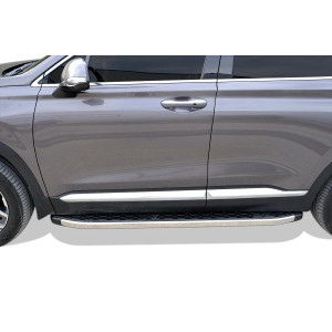 OMSA Hyundai Santa Fe Blackline Yan Basamak Krom 2019 ve Sonrası