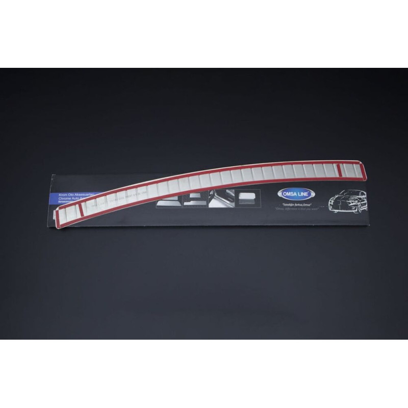 OMSA Hyundai Santa Fe Krom Arka Tampon Eşiği Taşlı 2008-2012 Arası