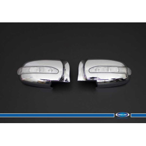 OMSA Hyundai Sonata Krom Ayna Kapağı 2 Parça Abs Ledli 2004-2008 Arası