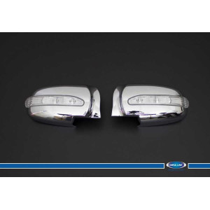 OMSA Hyundai Sonata Krom Ayna Kapağı 2 Parça Abs Ledli 2004-2008 Arası