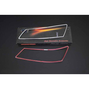 OMSA Hyundai Sonata Krom Far Çerçevesi 2 Parça Abs