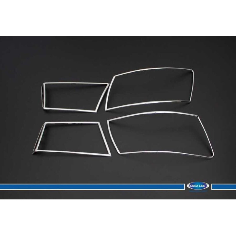 OMSA Hyundai Sonata Krom Stop Çerçevesi 4 Parça Abs 2006-2012 Arası