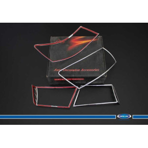 OMSA Hyundai Sonata Krom Stop Çerçevesi 4 Parça Abs 2006-2012 Arası