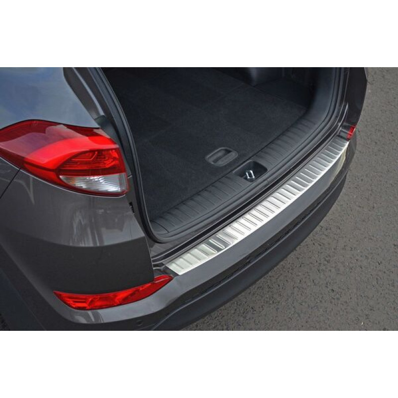 OMSA Hyundai Tucson Krom Arka Tampon Eşiği Taşlı 2015-2018 Arası