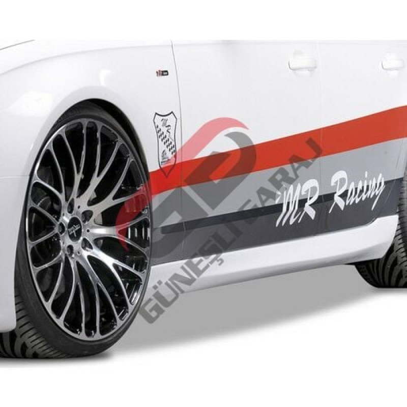 Audi A4 Rieger Marşpiyel (Plastik)