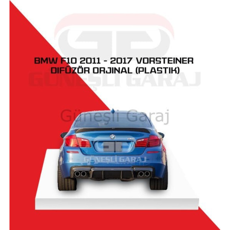 Bmw F10 2011 - 2017 Vorsteiner Difüzör Orjinal (Plastik)