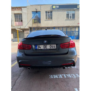 Bmw F30 2012 - 2018 M Performance Difüzör (Plastik)