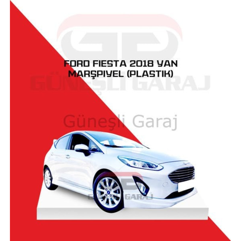 Ford Fiesta 2018 Yan Marşpiyel (Plastik)