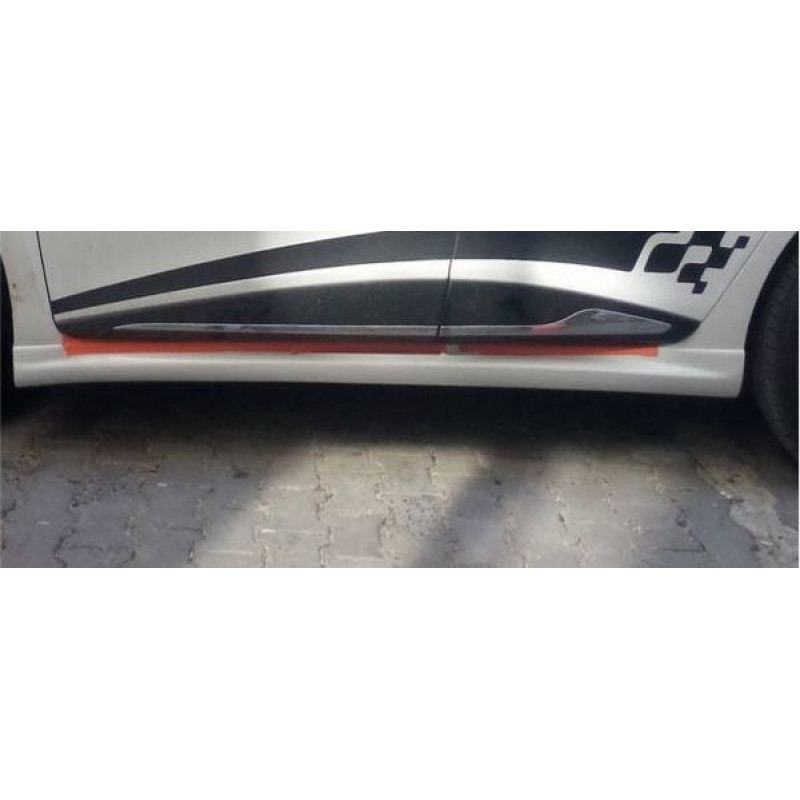 Ford Fiesta Yan Marşpiyel (Plastik)