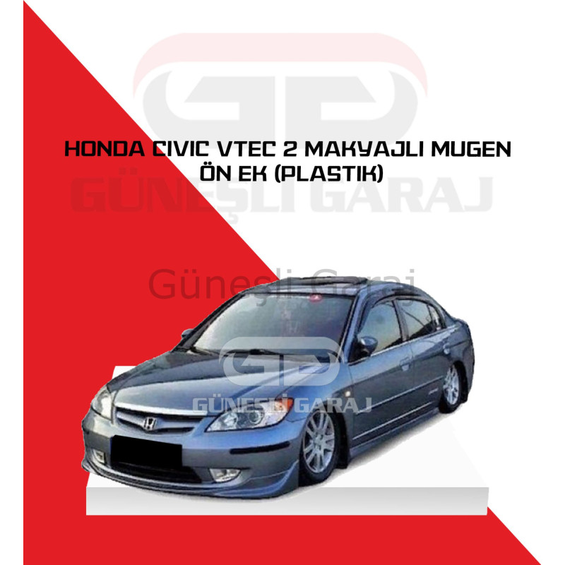 Honda Civic Vtec 2 Makyajlı Mugen Ön Ek (Plastik)