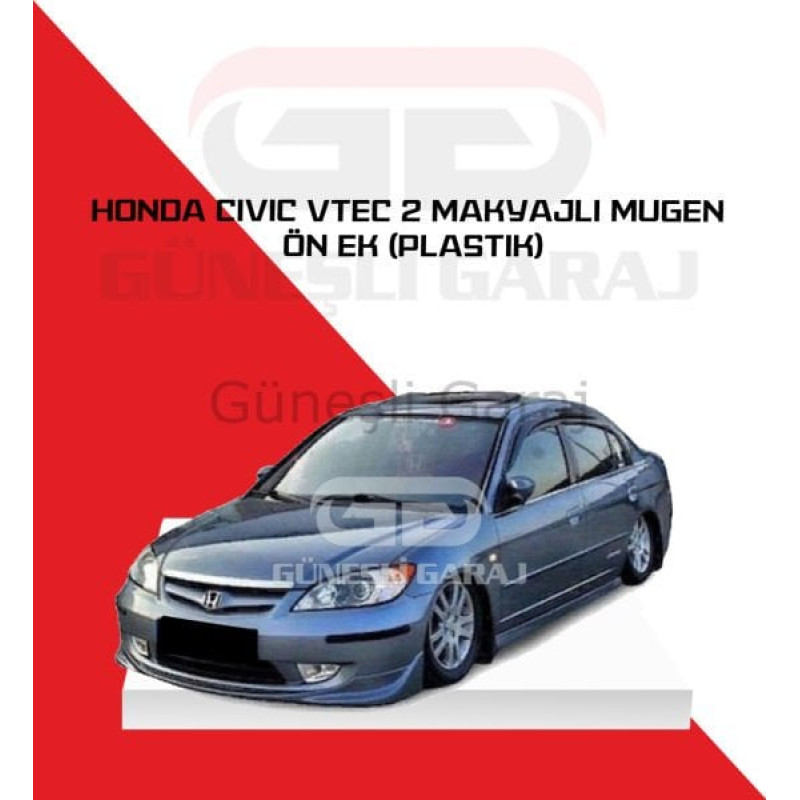 Honda Civic Vtec 2 Makyajlı Mugen Ön Ek (Plastik)