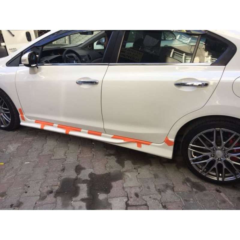 Honda Civic Fd6 Custom Yan Marşpiyel (Plastik)