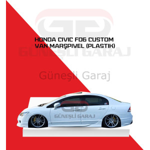 Honda Civic Fd6 Custom Yan Marşpiyel (Plastik)