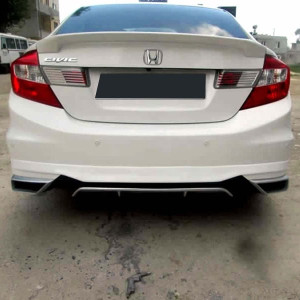 Honda Civic Fb7 Egzoz Görünümlü Difüzör (Plastik)