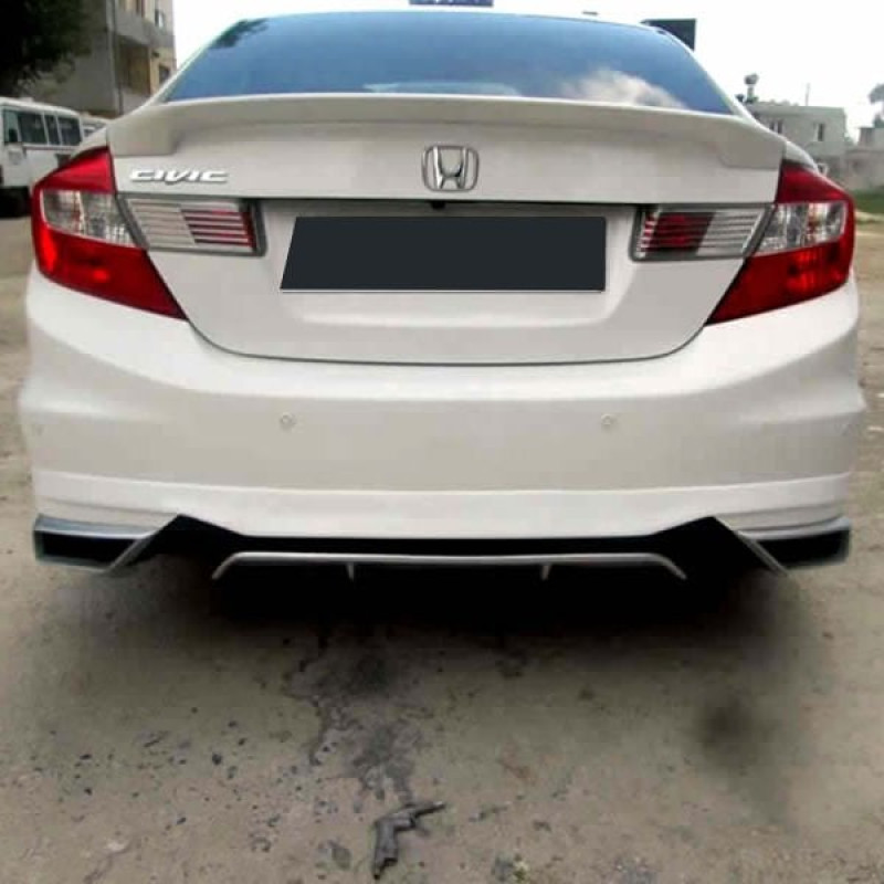 Honda Civic Fb7 Egzoz Görünümlü Difüzör (Plastik)