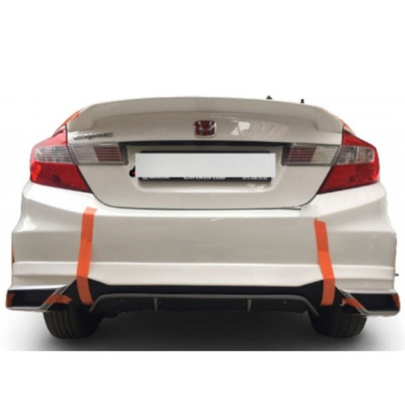 Honda Civic Fb7 Egzoz Görünümlü Difüzör (Plastik)