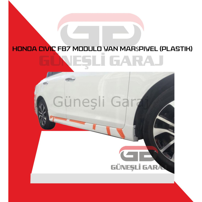 Honda Civic Fb7 Modulo Yan Marşpiyel (Plastik)